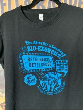 🪲Beetlejuice Bio Exorcist Tultex Graphic T-Shirt
